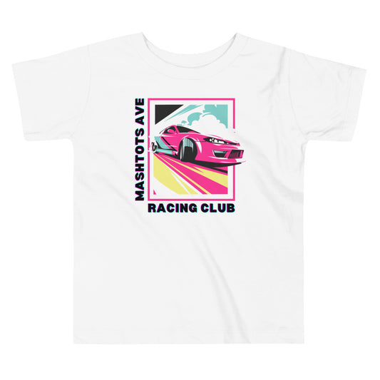 "Mashtots Ave. Racing Club" Toddler Tee