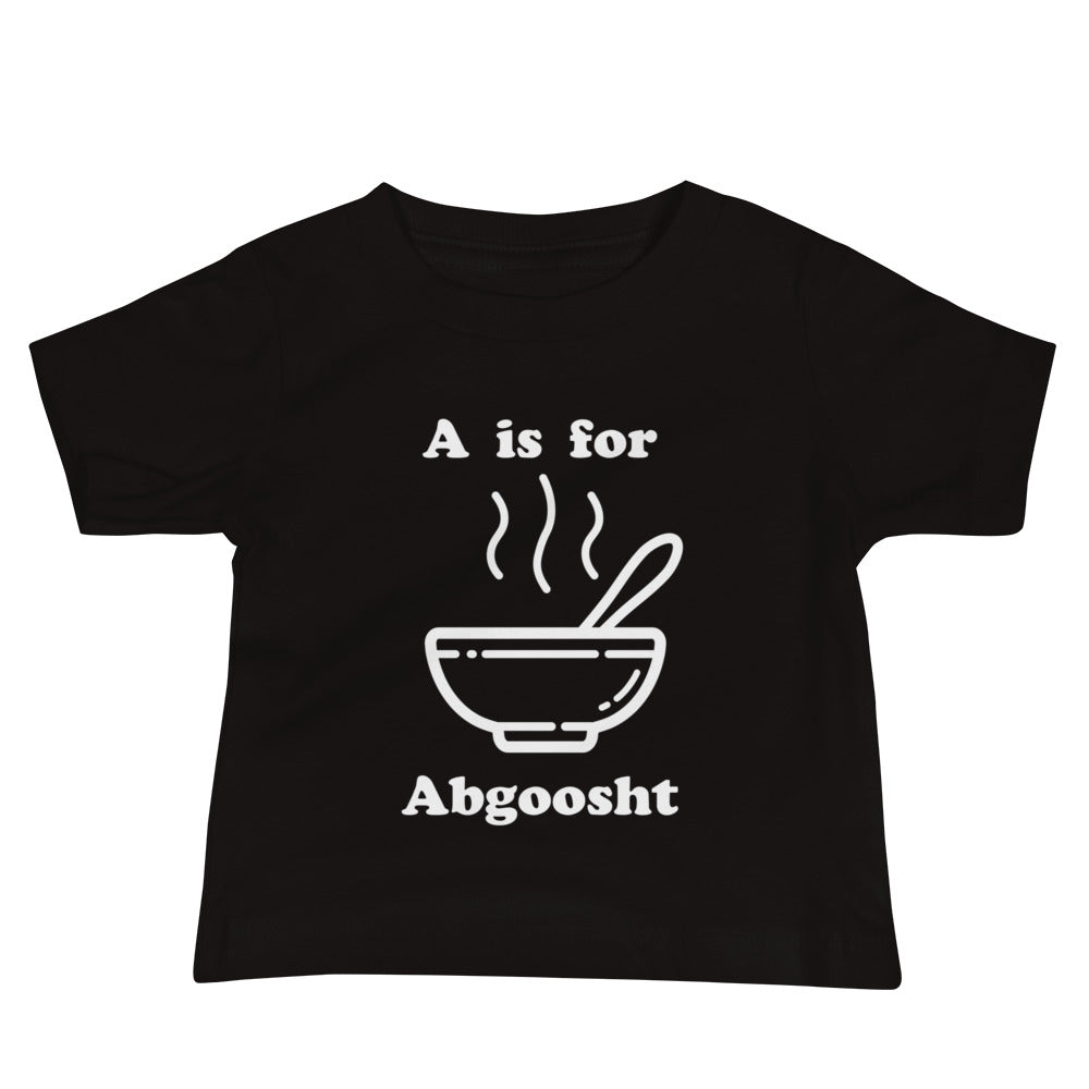 "A is for Abgoosht" Baby Tee