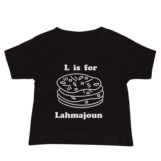 "L is for Lahmajoun" Baby Tee