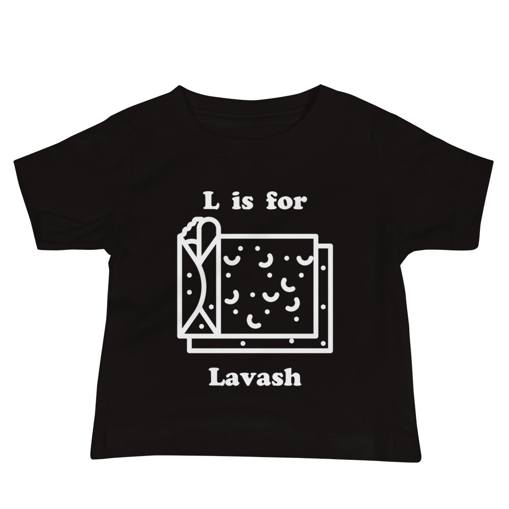 "L is for Lavash" Baby Tee