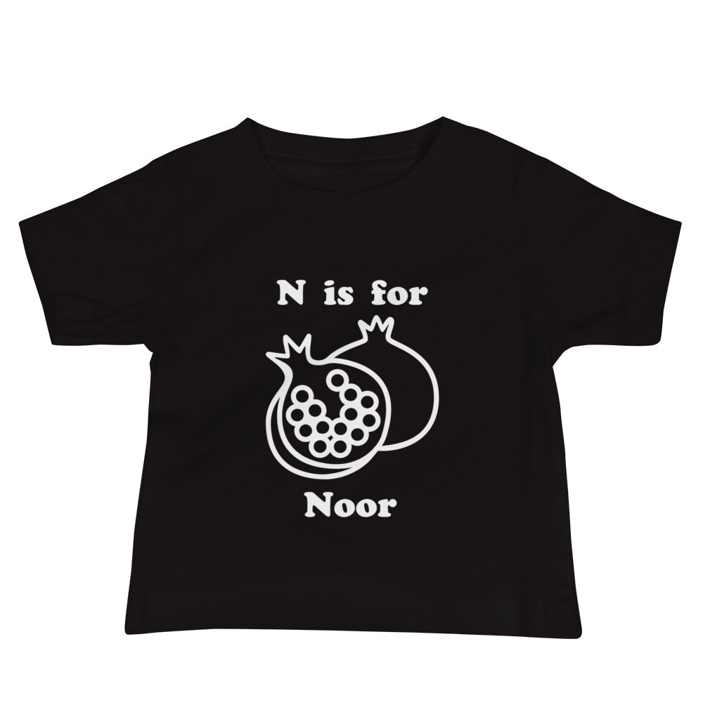 "N is for Noor" Baby Tee