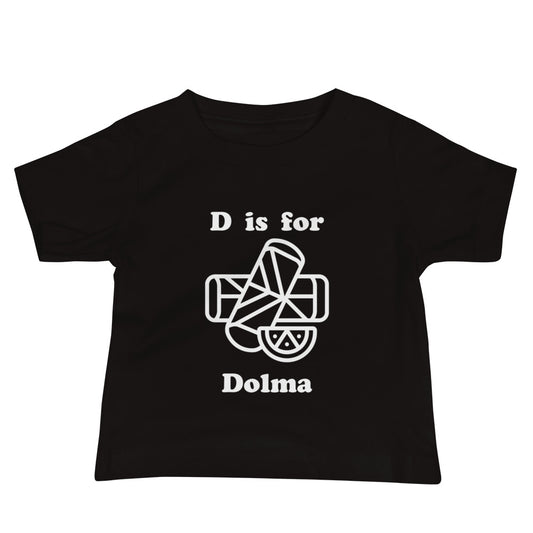 "D is for Dolma" Baby Tee