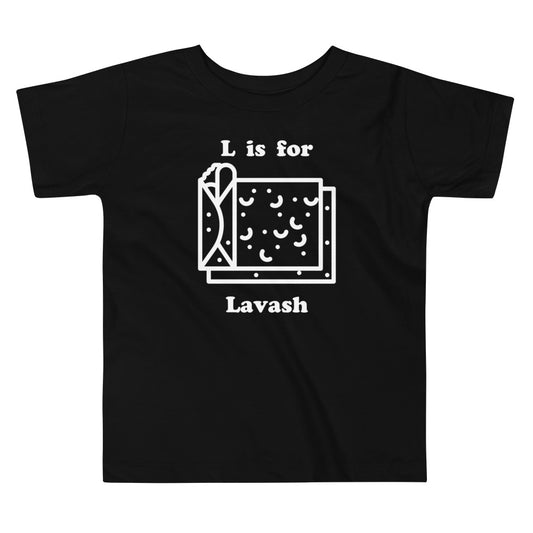 "L is for Lavash" Toddler Tee