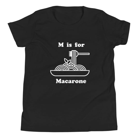 "M is For Macarone" Youth Tee